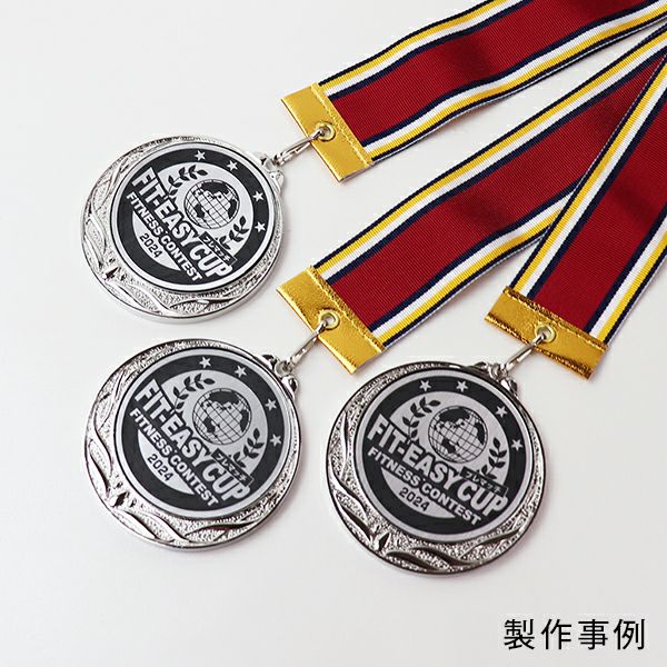 オリジナルデザインができるメダル