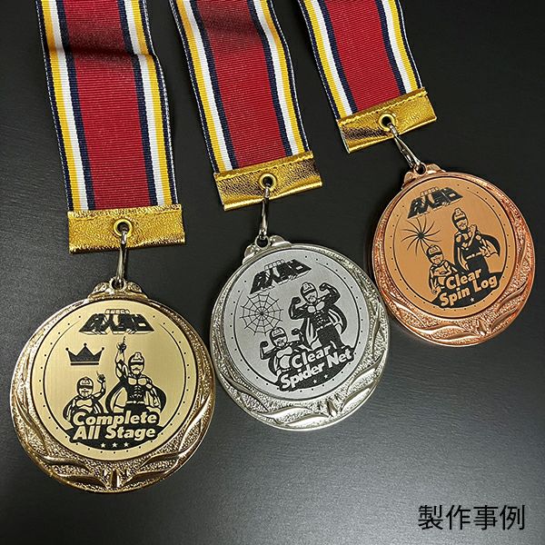 オリジナルデザインができるメダル