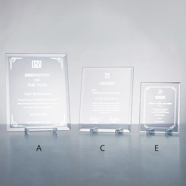  クリスタル楯 H06-01A