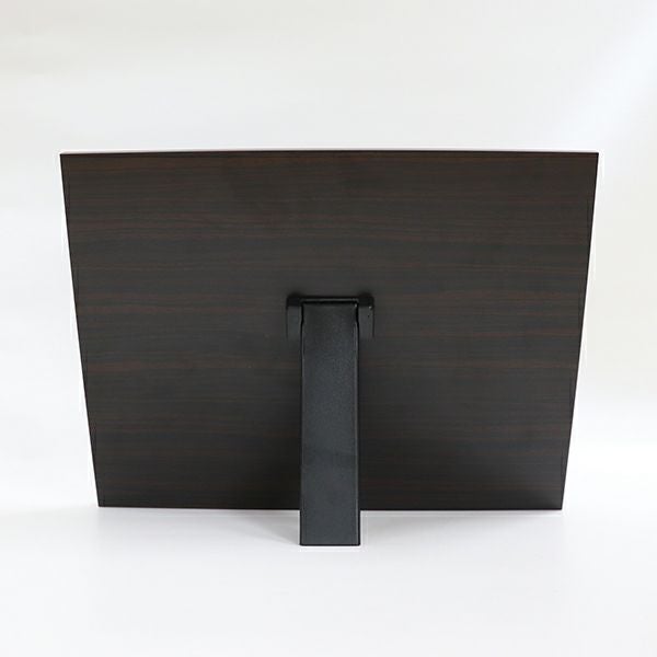 ＭＤＦ表彰楯・記念楯 黒檀＋アクリルプラーク　Lサイズ（ゴールド）