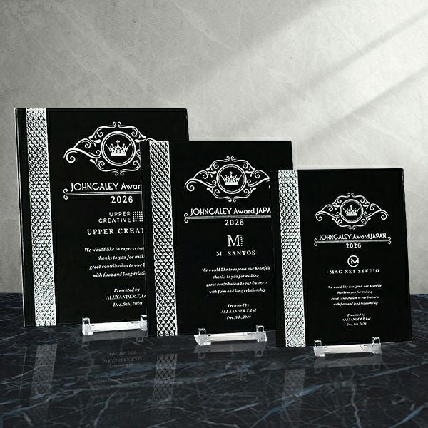 アクリルアワード プリズムプラーク シルバー　89APM