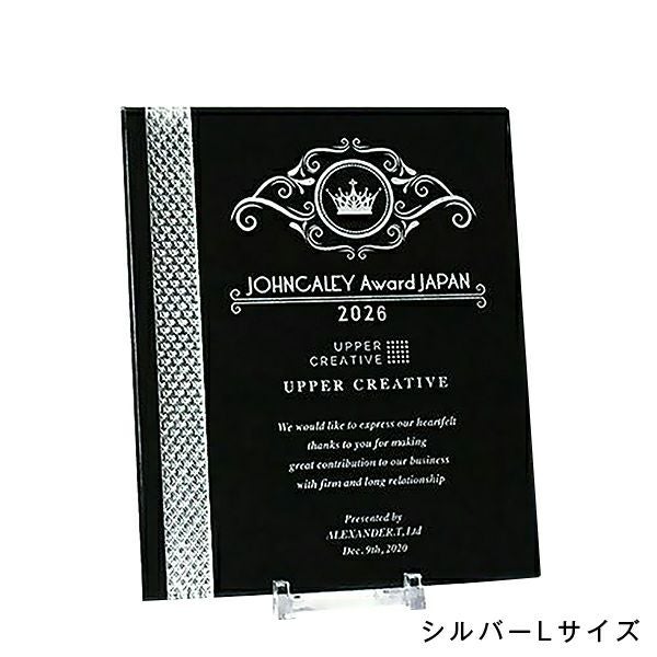 アクリルアワード プリズムプラーク シルバー　89APM