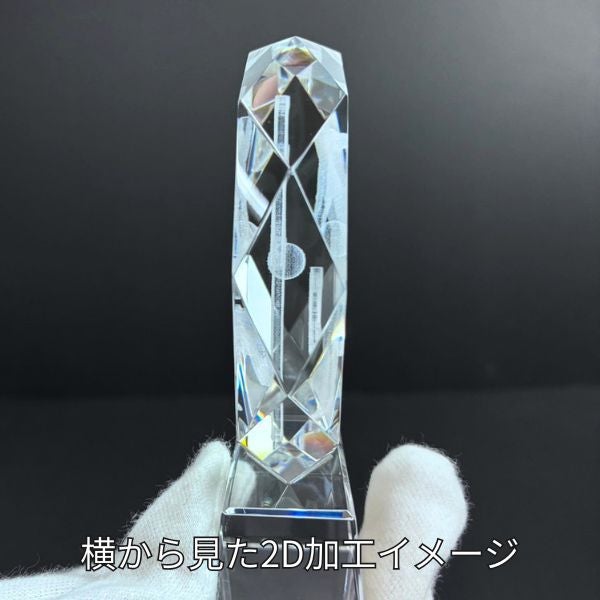 横から見た2D加工イメージ