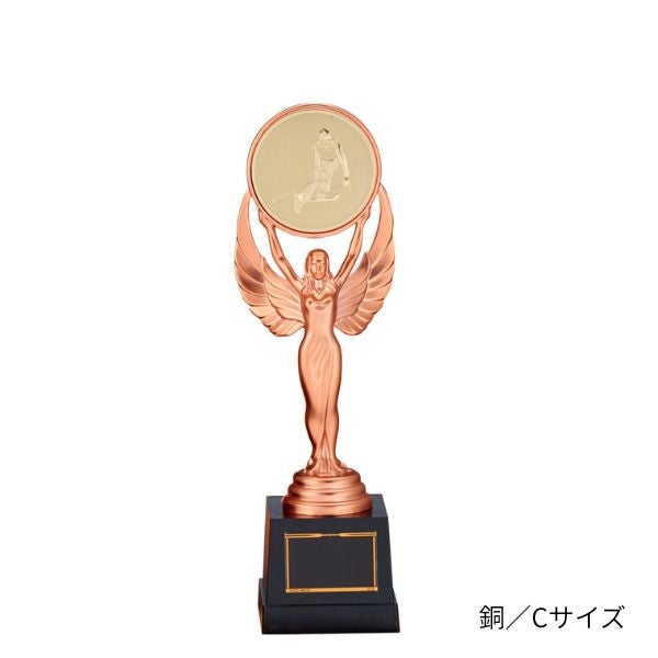 24種類から図柄を選べる女神トロフィー