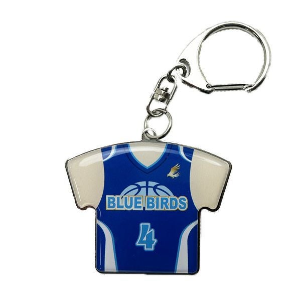 野球　キーホルダー　ユニフォーム　ビッグサイズ　４０個セット ユニフォームキーホルダーTシャツ型BIG（メタル）｜入卒団記念品