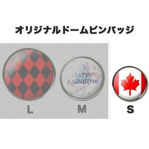 オリジナルドームピンバッジ