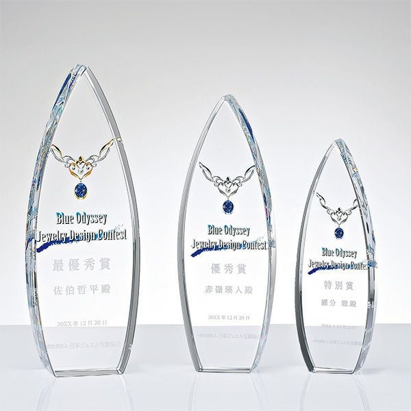 クリスタルトロフィー H99-02A