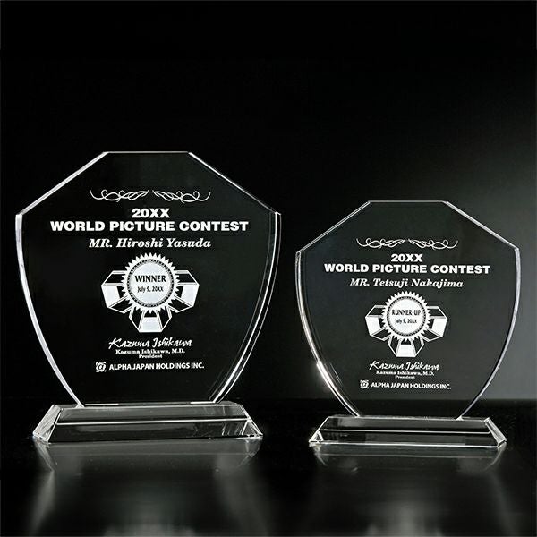 クリスタルトロフィー H98-01A