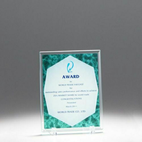 クリスタル楯 H05-02C